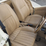 The seats are also in the same condition as in the photos, and in our opinion have not deteriorated much over the years.