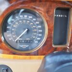 Speedometer with both mile and kilometer readings