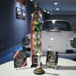 The car has won many awards at classic car events all over Japan.