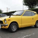 The bright yellow color of the last lot of water-cooled Honda Z GT makes me feel the timelessness.